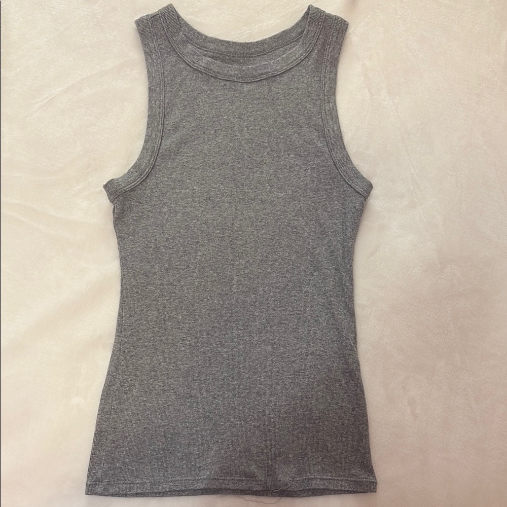 a new day Heather Gray Tank Top